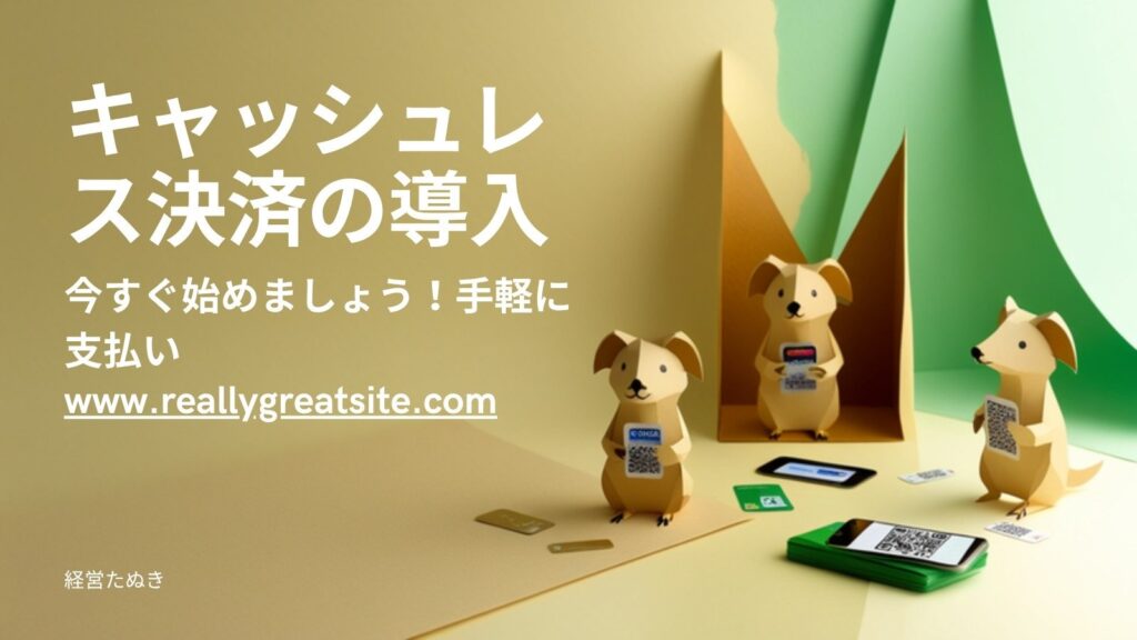 キャッシュレス決済の導入｜手数料・選び方・メリット
