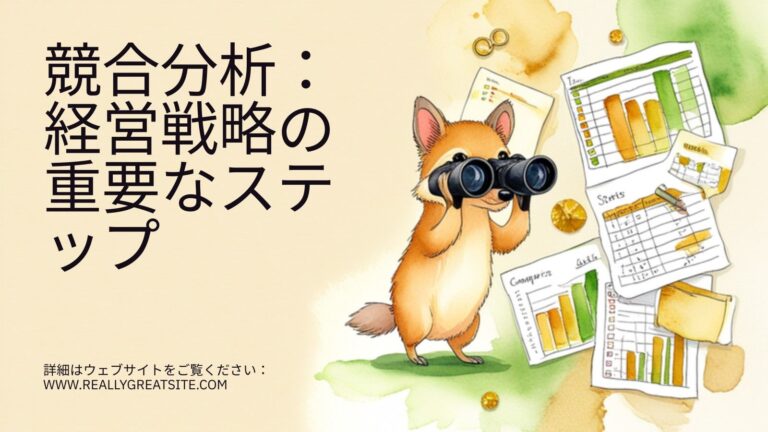 競合分析、何を見ればいい?中小企業向けの最短チェックリスト