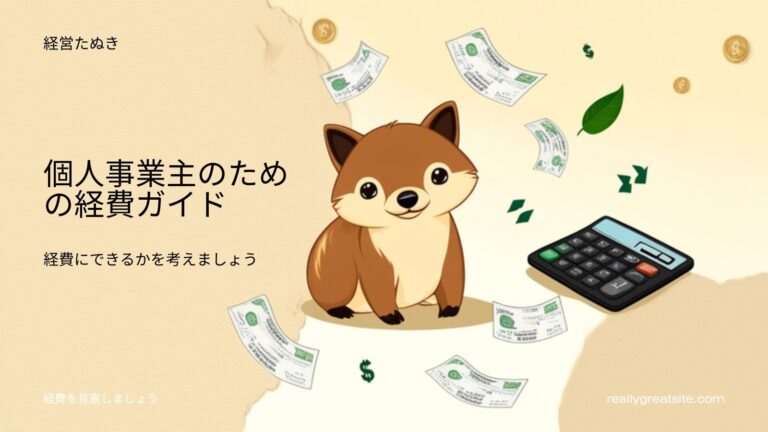 経費にできる？できない？個人事業主が迷いやすい項目を徹底解説