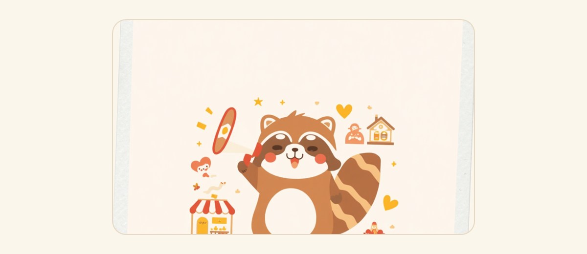 経営たぬきの集客・販促イラスト